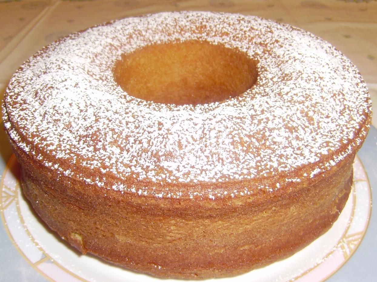 Ciambellone al bicchiere